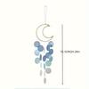 1pc Moon Wind Chime  Pendant Ornament  Maker Window Decoration Pendant Scene Decor Room Decor  Decor Indoor