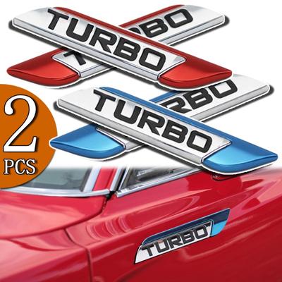 Τρισδιάστατο Μεταλλικό Έμβλημα TURBO Για Αμάξωμα Αυτοκινήτου, Παγκόσμιο Στυλ Εξωτερικού Αυτοκινήτου, Έμβλημα, Αυτοκόλλητα Διακόσμησης