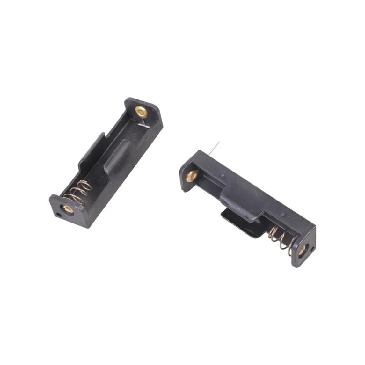 Heavy Duty 2A Battery Holder With Solderable Contacts Plastic Metal Hybrids Construction For Prolonged Use