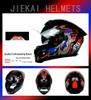 Jiekai Full Face Motorcycle Helmet – Unisex, All-Season, Cool and Safe Racing Design