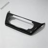 Central Control AC Air Conditioning Switch Panel Cover Trim Carbon Fiber Accessories For Mitsubishi Eclipse Cross 2018 - 2026