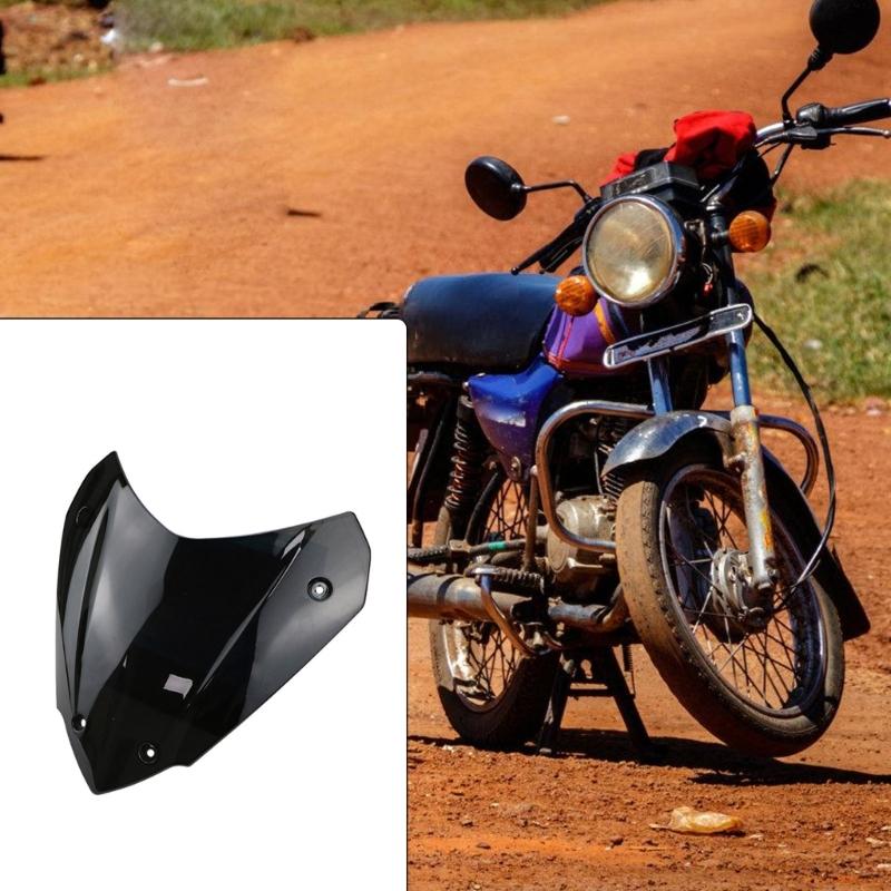 Akryl Vindruta Visir Aerodynamisk Motorcykel Vindruta Motorcykel Avleder Enkel Installation för Xmax300