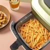 Magnetic Buckle Air Fryer Silicone Parchment Paper Heat Resistant Airfryer Liner Fixing Supplies Reusable Non-Stick Baking Mat