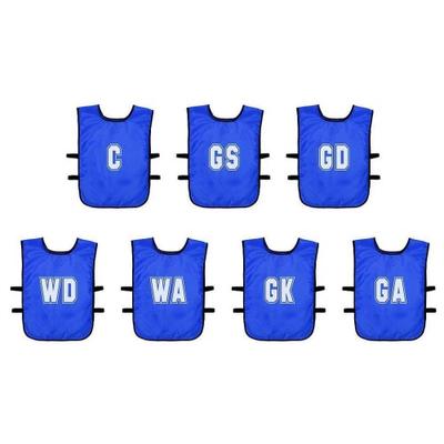 Precision Dětský/Dětský síťovaný tréninkový dres na netball (Balení po 7)