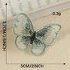 Computer Embroidery Badge Cloth Label Butterfly Transparent Jewelry Accessories Clothing Accessories Chapter Boy Handmade Diy Embroidery Cloth Sticker