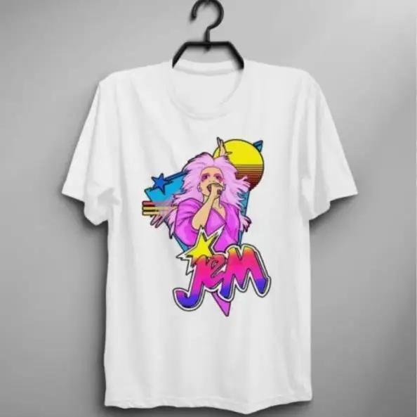 Jem The Holograms T Shirt 80s Cartoon Retro Tshirt All Size