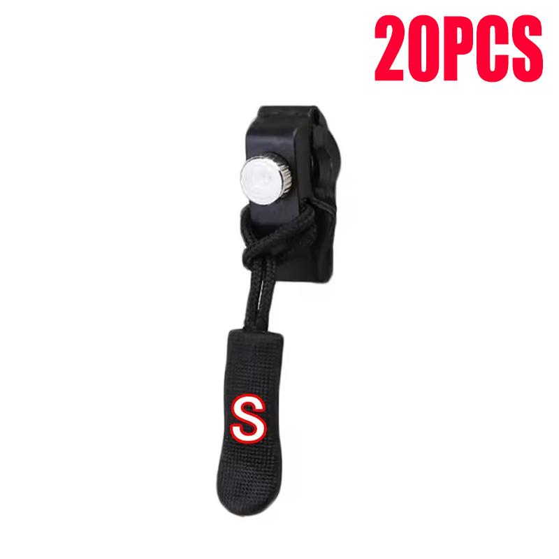 3-60Pcs Universal Zipper Repair Kit Quick Instant Detachable Zipper Head Replacement Zipper Slider Pull Jacket Bags Coat DIY Sew