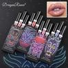 Halloween Lipstick Set 4 Colors Smakup Non-fading Lip Gloss Lip Makeup Matte Lipstick Shiny Lipstick Sparkling Black Lipstick Purple Lipstick