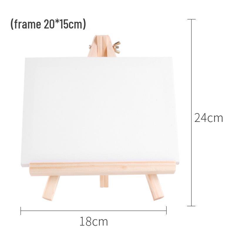 Children's Wooden Tabletop Easel for Art, Phone, and Tablet Display