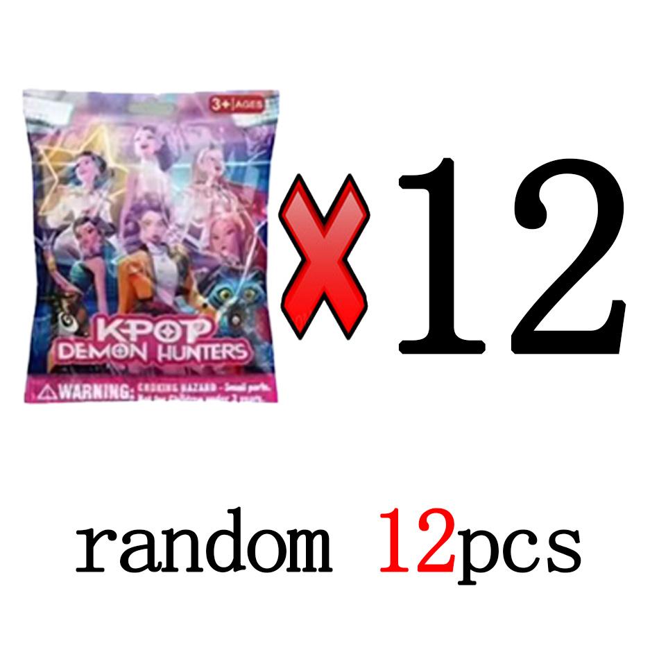 Anime Kpop Demon Hunters blind box Action Figure Ranimeumi Mira Zoey Sussy Phone Decor Model for Kids gift