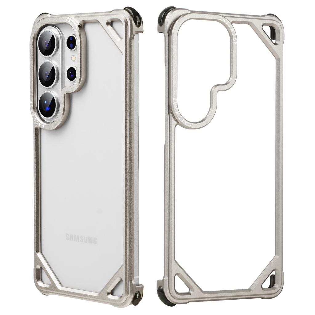 Eary Frame Phone Case for Samsung Galaxy S26 Ultra Metal Shell Shockproof Drop-Protection Original Feel for S26Ultra Phone Cover