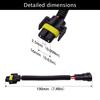 HUIQIAODS Female Connector Plug Wire Harness Socket Adapter for Automotive