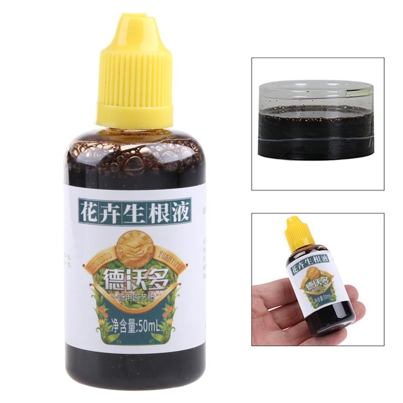 Advanced Organic Root Development Growth Stimulator Liquid Fertilizers For Higher Survival Rate 50ml Easy To Use Formula