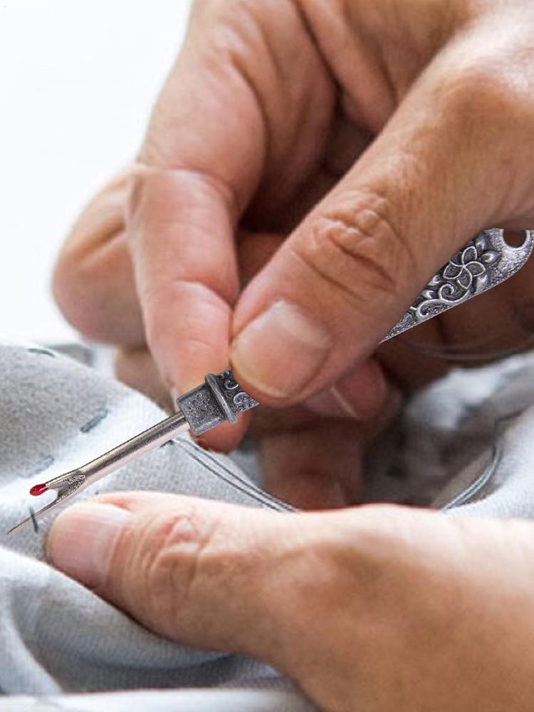 Multifunctional Thread Cutter Vintage Seam Ripper Sewing Seam Ripper Thread Remover With Cover Sewing Tools Accessories