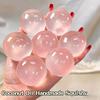 Squishy Pink Maltose Colorful Transparent Squeeze Ball Stress Relief Fidget Balls Decompression Simulated Maltose Dough Ornament