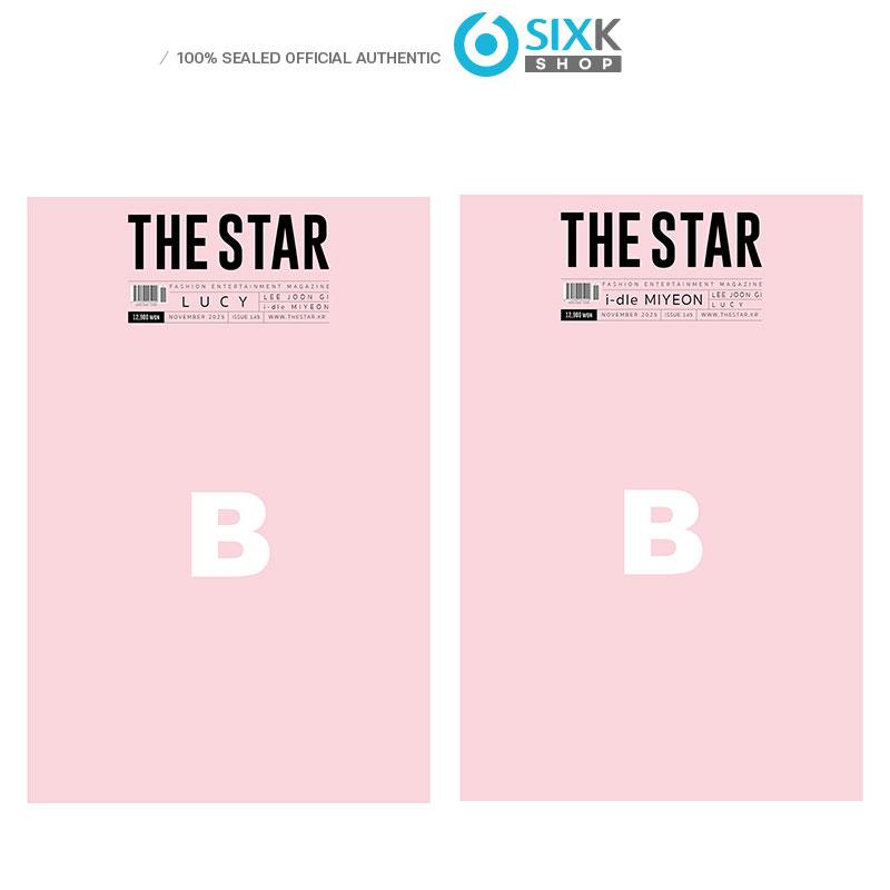 [Pre-order]THE STAR -Lee Joongi, LUCY, MIYEON(i-dle)COVER [NOV Issue 2025]