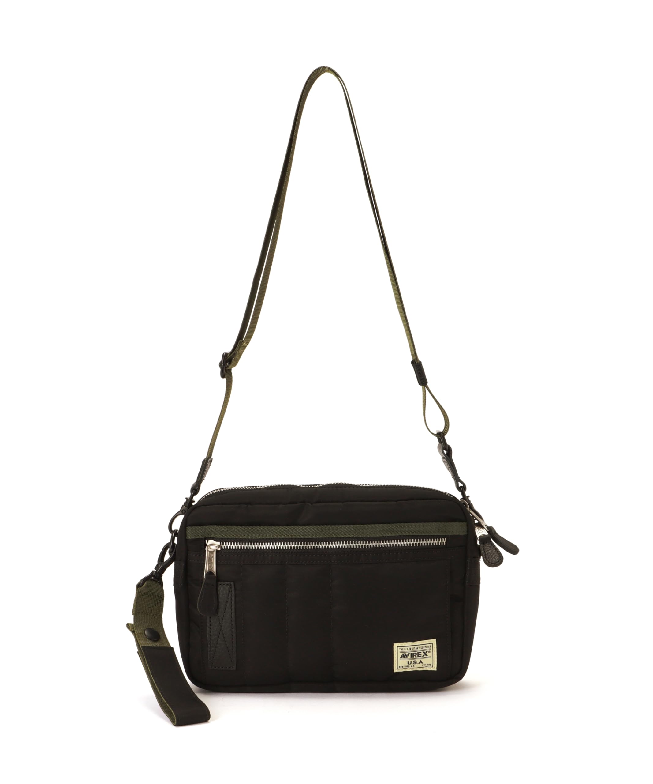 

Сумка через плече FLIGHT NYLON BOX SHOULDER BAG F 010 Чорний [AVIREX] 783-4976003 Чоловіча