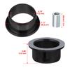 6 Stück für RZR/Genera Serie Schwarz/Silberfarben Vorder- & Hinterachslenker Buchsen-Kit 5450095,5138276