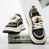 Casual Sporty Men's Shoes Trendy Thick Bottom Board Shoes Spring Autumn New Arrival Low Top Rubber Outsole PU Lining