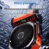 Portable Outdoor Camping Fan with Long-Lasting Battery - Oscillating Electric Fan for Fishing & Camping