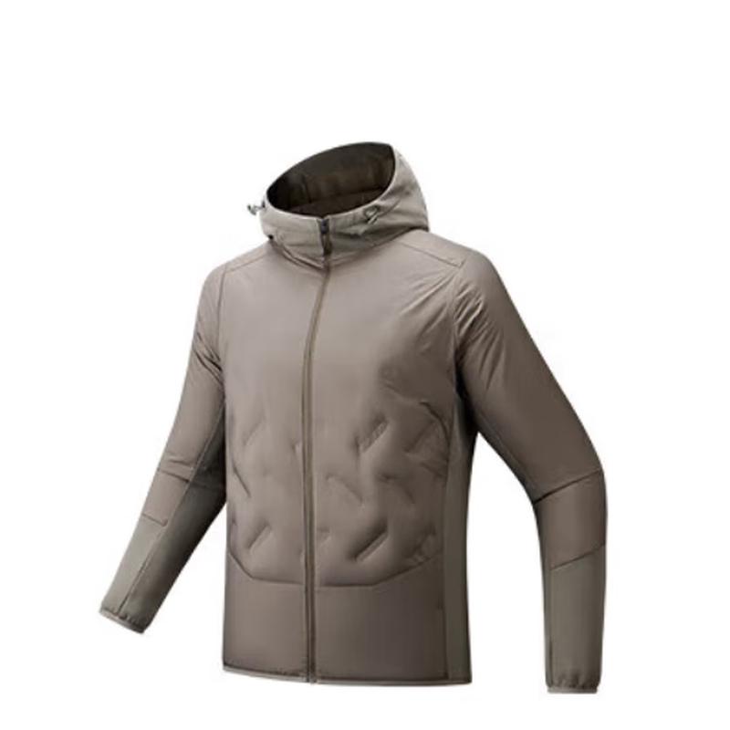 ANTA Men s Advanced Run Thickened Hooded Woven Jacket 170/M