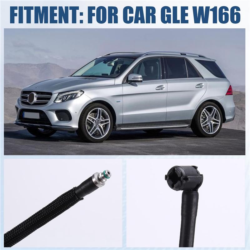 ABLZ-New Leak Oil Line Fuel Pipe Set For MERCEDES-BENZ GLE W166 A6510705532