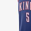 Nike X NBA Kings Dri-Fit Fox 24-25 City Edition SW Pullover V-Ausschnitt Buchstabe Nummer Basketballtrikot Unisex-Trikot Blau FQ4358-497