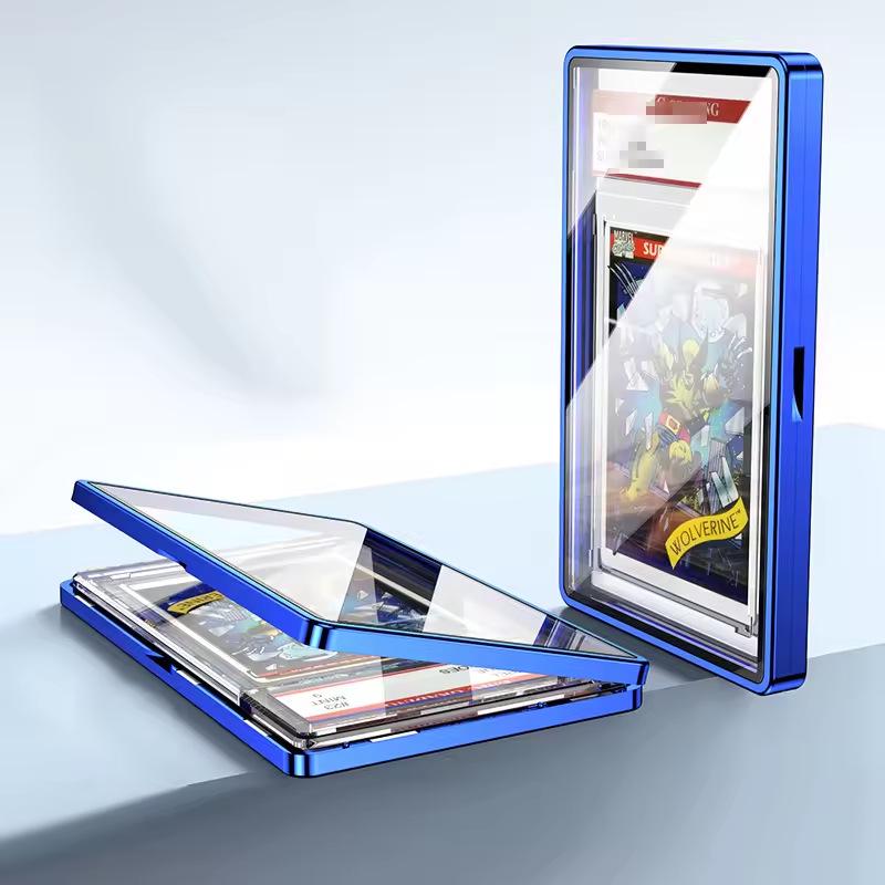 Protective Metal Case for PSA/BGS Graded Cards - Scratch-Resistant Frame