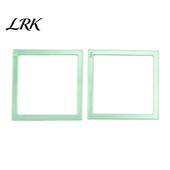 Rhinestone Painting Accessories 2Pcs Art Positioning Frame, Alignment Tool & Straight 3D Printed Auxiliary Frame Edge Ruler, for Crafts Ruler