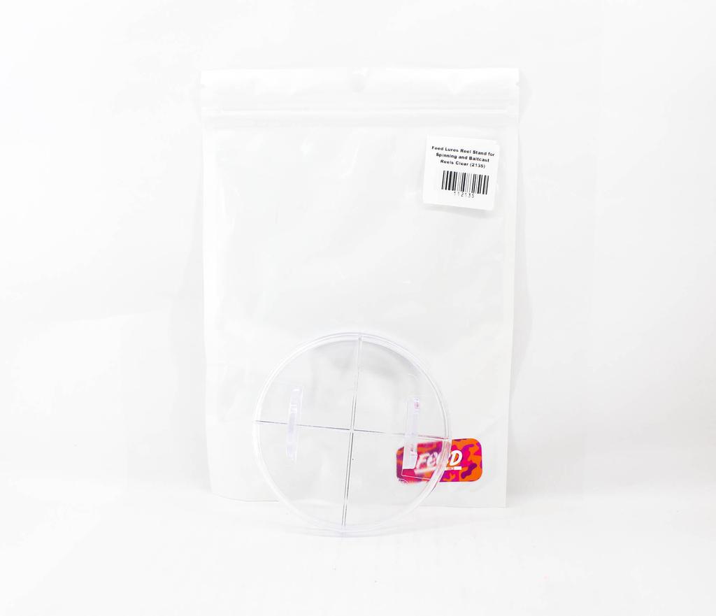 Feed Reel Stand for Spinning and Baitcast Reels Clear (2135)