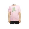 Nike Sportswear Big Logo Print Round Neck Casual Sports Retro Short Sleeve T-Shirt Men T-Shirt Pink BQ1266-629