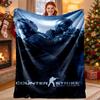 Counter Strike Pattern Blanket for Home Decoration, Bed, Sofa, Car Travel, Camping, Suitable for All Seasons, Birthday Christmas Gift