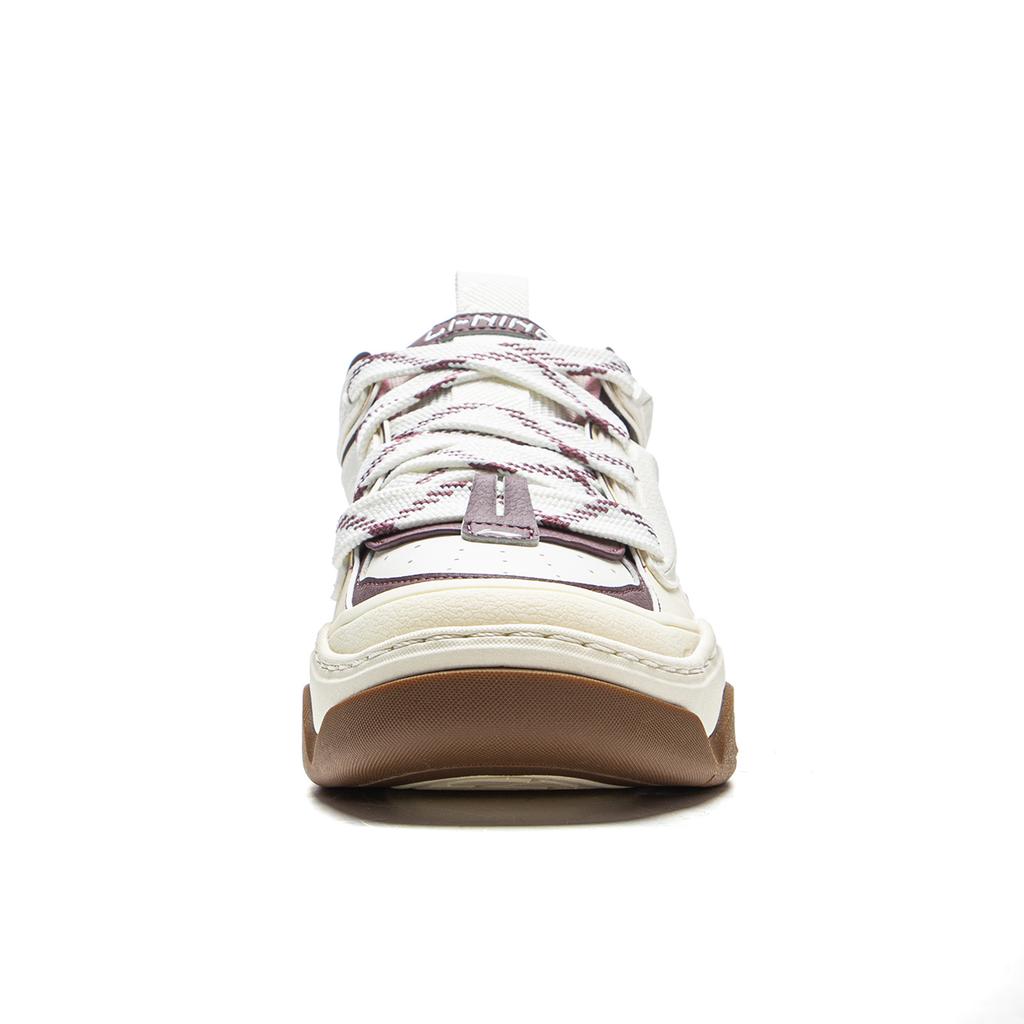 Li Ning Campaign 3 Slip Resistant Cushioning Abrasion Resistant Height Increasing Low Top Skateboard Shoes Women's AGCV326-1