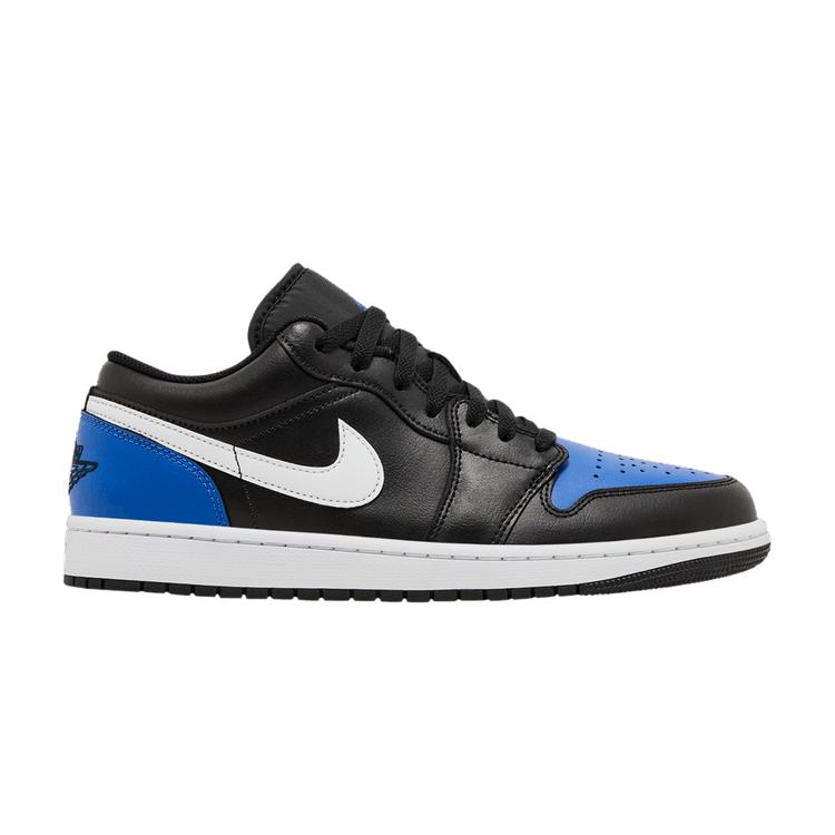 Jordan 1 Low Black Royal Toe 44