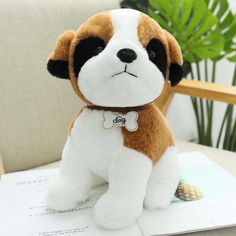 Dog Pug Emulational Bulldog Chihuahua Plush Toy Stuffed Animal Decoration Doll