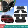 For Volkswagen VW Transporter T5 T6 2004~2024 2016 2018 2023 Window Curtains Sunshade Shading Privacy Shading VisorWindshield Sunshades 1