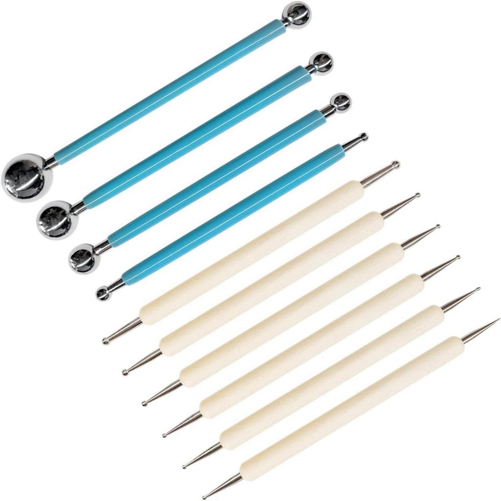 61/43/24-piece Clay Pottery and Sculpture Carving Tool Set for Soft Polymer Modeling