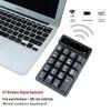 Suspended Wired Mini Keyboard with Mechanical Green Axis for Laptop Cashiers