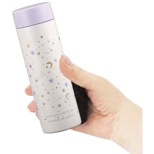 Skater Mug Bottle Star Pattern 350ml Ultra Light Stainless Steel Water Bottle STYL4-A