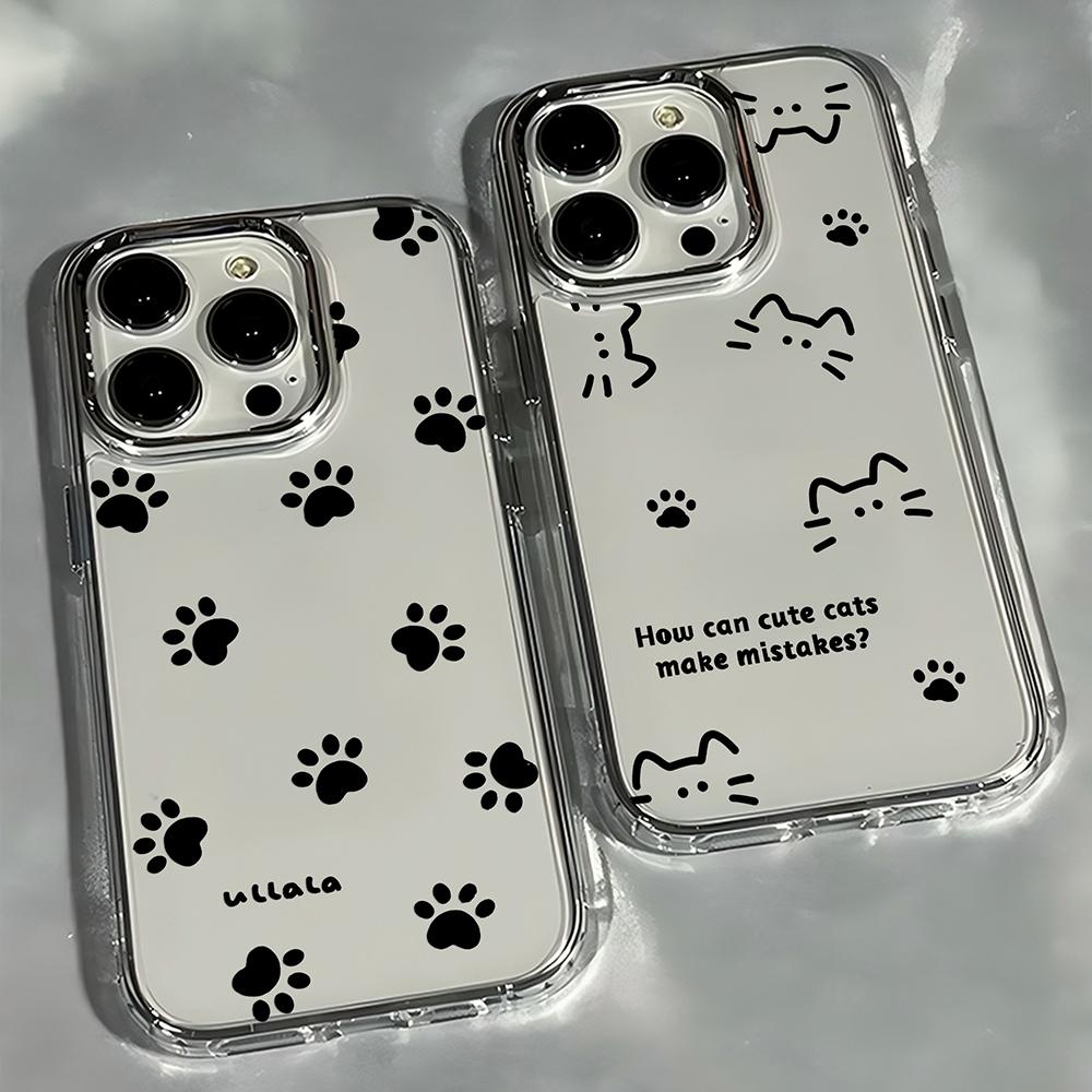 Funny Cute Cat Dog Paws Phone Case for Xiaomi Redmi A5 10C 12 13 13C 14C Note10 12 13 14 Pro Plus 4G 5G Transparent Soft Cover
