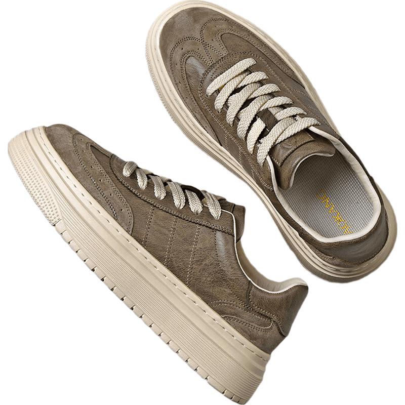 Aokang Men s Fashion Casual Height-Increasing Skate Shoes 41
