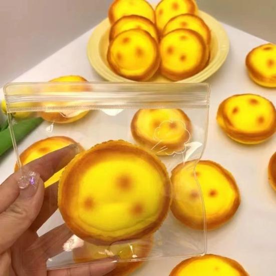 Tomato Squeeze Toy Stress Relief Persimmon Mangosteen Mango Lemon Squeeze Sensory Fidget Toy Slow Rising Stress Ball