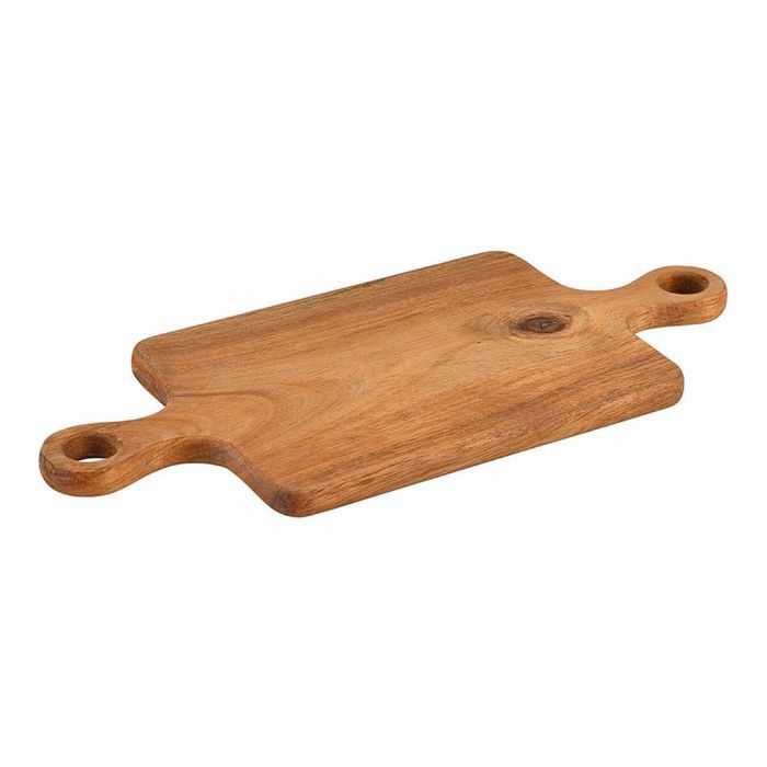 Plateau - plat de service San ignacio - Q4409 - Planche a decouper 40 x 18 x 1,5 cm en bois acacia natur