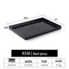 Durable Rectangular Plastic Serving Tray