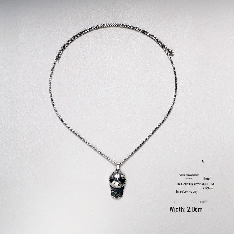 Luxury Niche Hip-Hop Men’s Sweater Chain Necklace: High-End, Versatile, Neutral Style for Autumn/Winter