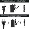 Universal Laptop Power Adapter EU/US-Plug AC 100-240V to DC 12-24V 96W Adjustable Portable Charger for Dell Toshiba Asus Laptops