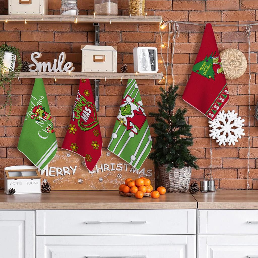 45*66cm Towel Dish Cloth Hand Towel Dishcloth Dish Towel Scrub Kitchen Absorbent Towel Dish Cloth