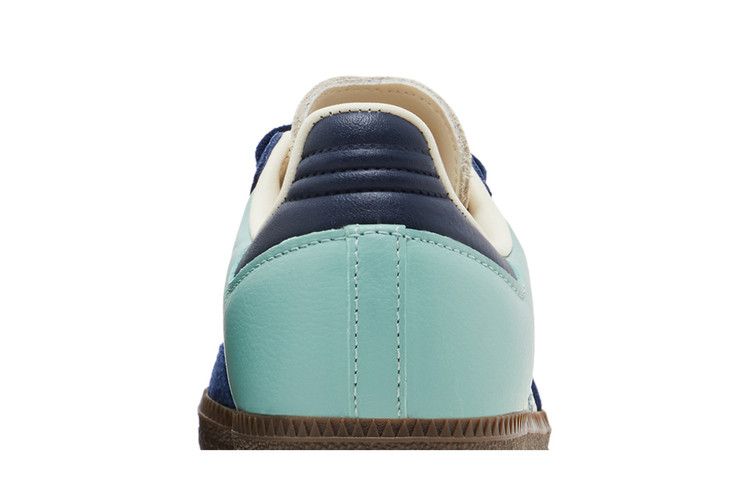 Women's Sneakers Adidas Samba OG Hazy Green Night Indigo (Women's) Hazy Green/Cream White/Night Indigo