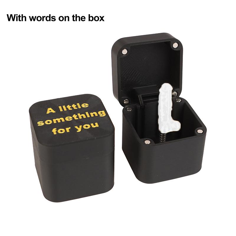 Spoof Middle Finger In The Box Funny Novelty Prank Gifts Surprise Gift Pop Up Box Toys For Men Christmas Creative Funny Gifts