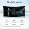 Twilight Custom Name Printed Beach Towel Personalized Soft Towel For Swimming Beach Travel